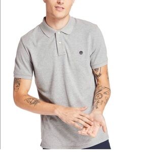 Timberland Gray Polo Shirt Men’s XL NWT